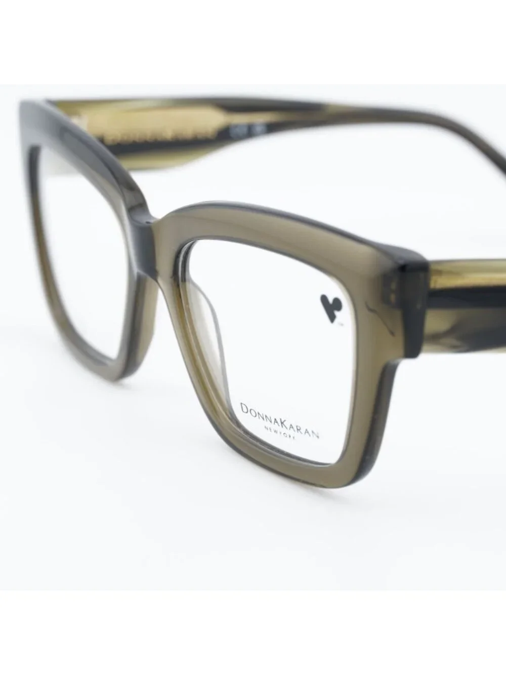 Donna Karan DO5014 315 Eyeglasses - Olive 53mm Cat Eye Frame
